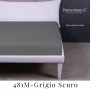 Lenzuola Sotto con Angoli - su Misura Maxi King Size - Raso Extra Fine di Puro Cotone TC300